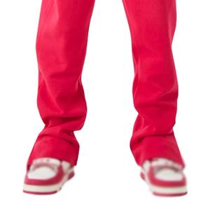 Conjuntos de sudadera y pantalones de chándal acampanados en blanco informales personalizados del fabricante Awarten, ropa clásica para hombre, chándal holgado - Product Image 5