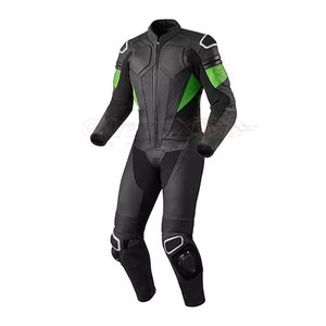 Nuevo diseño personalizado hombres traje de moto hecho de cuero genuino traje de moto mejor calidad traje de moto - Product Image 6
