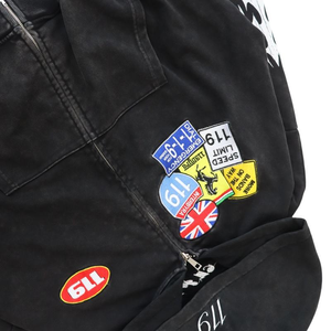 Venta al por mayor de ropa deportiva personalizada de alta calidad hecha en fábrica DTG para hombres, suelta en otoño e invierno, Sudadera con capucha para hombres - Product Image 3