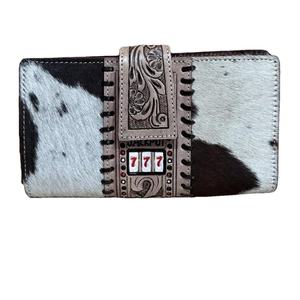Pochette élégante pour femme en cuir véritable, faite à la main en cuir de vachette avec imprimés animaliers, style bohème, durable pour un usage quotidien et les voyages - Product Image 2