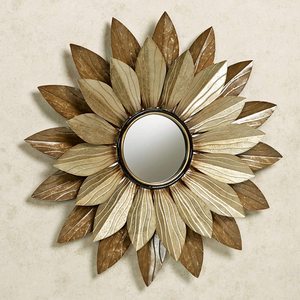 Best Selling Iron <b>Mirror</b> Art <b>Irregular</b> Circular Living Room Metal Frame Wall <b>Mirror</b> Decor Christmas Vintage Luxury Space Casual - Product Image 4