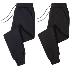 Pantalones de senderismo de lana de algodón para exteriores para hombre, pantalones deportivos informales de talla grande con logotipo personalizado, hechos de tela de pana - Product Image 3