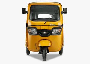 Mototaxi de Gasolina de 3 Ruedas T V S King Deluxe con Motor Eléctrico, Abierto y Cerrado, GoldeTricyclen para Carga y Pasajeros en Color Dorado - Product Image 3