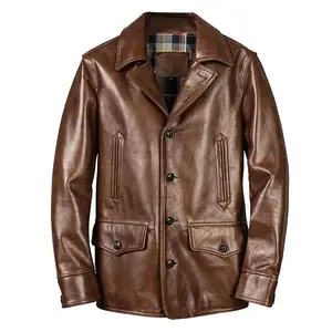 Hot Selling Custom Cool Style Fleece Winter Baseball Leather Jacket Top Quality Couro Puro Menos Preço Jaqueta De Couro