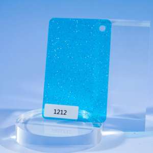 Feuille acrylique translucide scintillante découpée au laser de 1/8 po avec service de découpe - Product Image 5