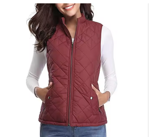 Chaqueta de burbujas sin mangas 2022 de alta calidad, chaleco acolchado ligero personalizado para hombres - Product Image 4