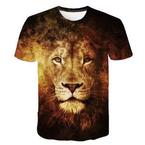 Camiseta de verano informal de manga corta de secado rápido ecológica con impresión Digital personalizada para hombre de poliéster 100% de calidad profesional - Product Image 2