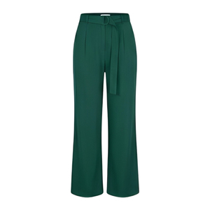 Pantalones de Trabajo Casuales de Negocios para Mujer, de Lona Transpirable de Secado Rápido, con Cierre de Cordón, Lisos, 100% Algodón, Cintura Media - Product Image 1