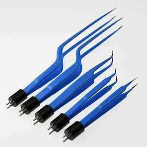 คีมผ่าตัดแบบไบโพลาร์ MEDZORA SURGICAL พร้อมปลายฉีดล้างแบบ Bayonet สำหรับศัลยกรรมหู คอ จมูก ระบบประสาท และหัวใจ ทำจากสแตนเลส รุ่น MS-7003 - Product Image 2