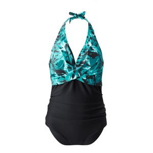 Maillot de bain une pièce élégant OEM pour la natation de tous les jours et les escapades tropicales motif imprimé fabriqué au Pakistan - Product Image 3
