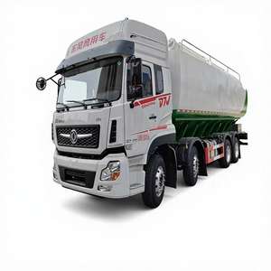 Venta directa de fábrica: Camión cisterna para transporte de grano a granel, camión de marca para entrega de alimento a granel, nuevo camión silo para transporte de alimento para pollos. - Product Image 1