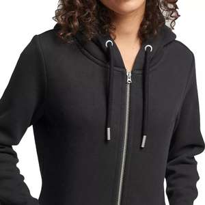 Sudadera con capucha de gran tamaño informal de moda personalizada de alta calidad con cremallera completa para mujer sudaderas con capucha de invierno de talla grande y colores - Product Image 2