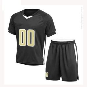 Derniers uniformes de crosse bon marché à bas quantité minimale de commande ensembles d'uniformes de crosse personnalisés de haute qualité pour hommes - Product Image 4