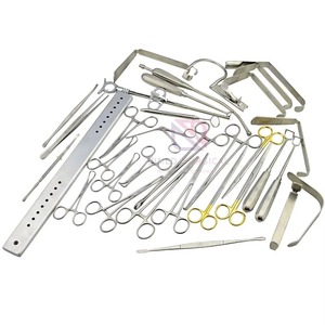 Kit d'instruments manuels de haute qualité pour amygdalectomie et adénoïdectomie, outils ORL de qualité chirurgicale certifiés CE - Product Image 1