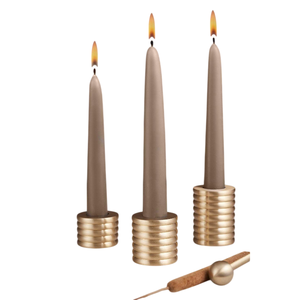 Leaves Shape <b>Brass</b> Metal Tealight <b>Candle</b> <b>Holder</b> Gold Finished For Home Wedding Christmas Tabletop Lighting Decor - Product Image 4