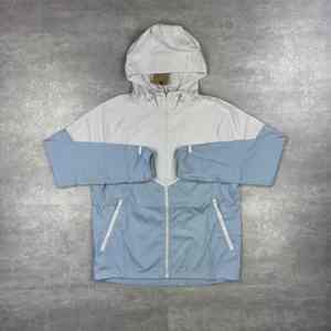 Custom men windbreaker tracksuit designed with lightweight <b>water</b> resistant fabric durable zippers and modern athletic streetwear - Product Image 2