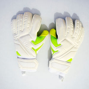Professional <b>Gloves</b> with High Grip Latex for Training and Matches Soccer Goalkeeper <b>Gloves</b> with Comfortable Wrist Support - Product Image 1