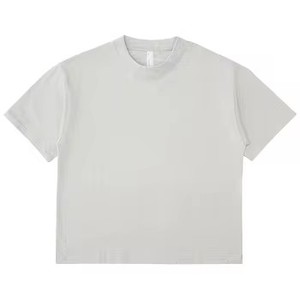 เสื้อยืดโอเวอร์ไซส์ผู้ชาย ผ้าฝ้าย 100% เนื้อหนา ซักแล้ว ระบายอากาศได้ดี สไตล์สตรีทแวร์ ผลิตจากผ้าที่ยั่งยืน รับทำโลโก้ OEM - Product Image 4