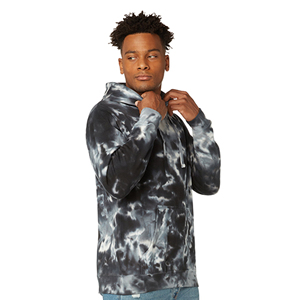 Logotipo personalizado 2025 buena tela hombres Tie Dye Impresión digital gruesa moda algodón orgánico sudaderas con capucha Otoño Invierno - Product Image 2