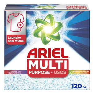 Detergente en Polvo Multiusos Ariel, Aroma Original, 120 oz, 95 Lavados - Product Image 6
