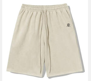 2024 Short de fitness athlétique personnalisé pour hommes haute qualité élastique lavé à l'acide grande taille caractéristiques de dessin d'été - Product Image 4