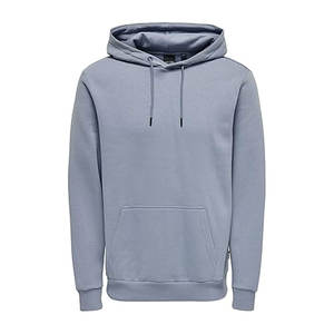 Invierno otoño manga larga bolsillo pulóver sudaderas con capucha sudadera con logotipo de impresión Color sólido Etiqueta Privada bolsillo frontal sudaderas con capucha - Product Image 1