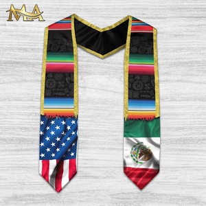 Stola di Laurea Messicana 2025, Regalo 72'', Stampa Ispanica, Fascia di Laurea Messicana per la Giornata della Laurea - Product Image 6