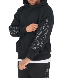 Best Quality <b>Vintage</b> Acid Wash Men Tracksuit Set Pullover Sweatsuit Hoodie Straight Leg Flared <b>Pants</b> Fleece Tracksuit for Men - Product Image 5