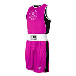 Nuevo precio al por mayor, ropa deportiva de Kickboxing, conjuntos de entrenamiento, camisetas de boxeo con chaleco impreso Digital, pantalones cortos, conjunto de camisetas de combate - Product Image 1