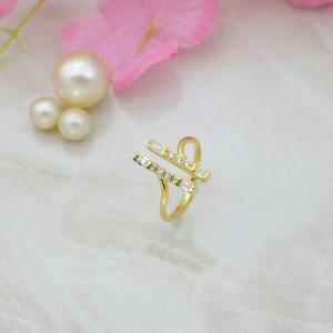 2025 Baguette Zircon Wedding Band Most Popular 925 Sterling <b>Silver</b> <b>Stacking</b> <b>Ring</b> Elegant Gold Plated Fine Jewelry for Women - Product Image 4