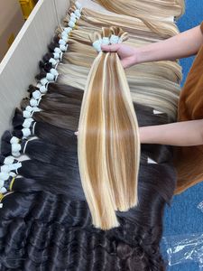 Extensión de cabello humano Extensión de cabello natural humano Cabello 100 - Product Image 6