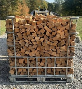 Stacked Hardwood <b>Logs</b> in Pallets for Sale. - Product Image 5