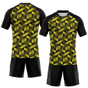 Uniforme de football par sublimation Kits de football en équipe de club à prix réduit Uniforme de football par sublimation Maillot de football personnalisé et vêtements de sport - Product Image 6