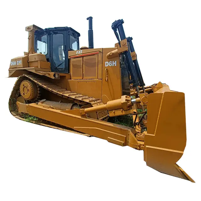 Caterpillar d'occasion Bulldozer sur chenilles de haute qualité le moins cher CAT D6D D6H D6R D6G Original du Japon Solution pour machines forestières