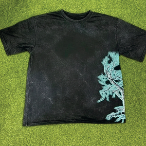 T-shirt à col rond surdimensionné imprimé sur mesure pour hommes, 100% coton, vêtements en vrac, vêtements mixtes, lot de vêtements, vêtements usagés - Product Image 1