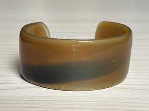 Brazalete Curvo de Cuerno de Búfalo Hecho a Mano para Mujer y Hombre, Brazalete de Cuerno con el Mejor Diseño, Joyería de Moda Hecha a Mano - Product Image 4