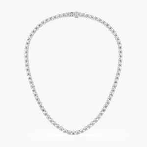 Luxurious Brilliant Cut Moissanite Tennis <b>Necklace</b> Classic Diamond Jewelry for Engagement Wedding Anniversary or Party Gift - Product Image 4