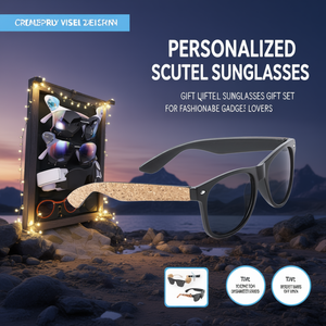 ชุดของขวัญแว่นกันแดด Scutel ส่วนตัวสำหรับคนรักอุปกรณ์แฟชั่น - Product Image 3
