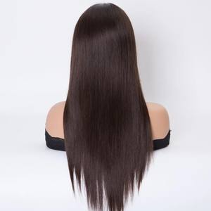 Peluca de Cabello Virgen Brasileño Remy de Primera Calidad con Frente de Encaje, Base de Seda Lisa, Cierre de 24 mm, Tupé para Mujer, Densidad 130%-150% - Product Image 3