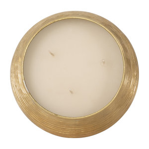 Bol de cire doré en métal décoratif de haute qualité pour mariage, Noël, maison, prix de gros - Product Image 5