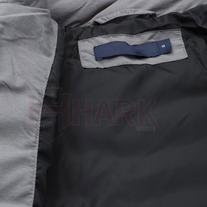 Chaqueta acolchada de nailon para hombre, lona transpirable, tela de burbujas, bolsillos soldados, Panel de trabajo, contraste, cremallera, diseños personalizados - Product Image 6