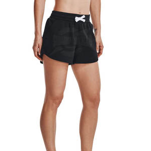 Femmes été décontracté sans couture Shorts Pakistan haute qualité coton/Polyester toile tissu taille élastique respirant uni teint - Product Image 3