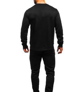 Marca personalizada de los hombres Jogger Chándal Hombres Pantalones de chándal holgados Sudadera con capucha Pantalones de chándal acampanados y Sudadera con capucha Conjuntos Hombres personalizados - Product Image 3