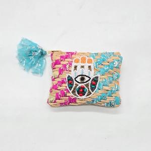 Pochette de soirée traditionnelle de qualité supérieure, chaîne de perles, forme d'enveloppe, fermeture magnétique à glissière - Accessoire de mode pour femmes - Product Image 4