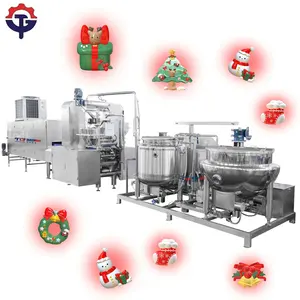 80kg/h small batch fully automatic pectin candy pouring machine gummy bear candy processing equipment