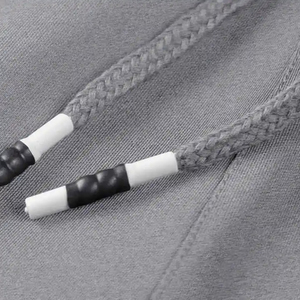Sweat à capuche unisexe d'hiver de haute qualité en coton polaire et polyester, léger, confortable, 500 GSM, avec cordon de serrage, décontracté, uni - Product Image 5