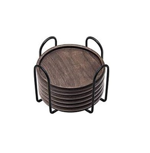 6 PCS Stainless Steel Coasters With Customized Size <b>Cheap</b> Price and Handmade Use for Hot Natural Craft - Product Image 6