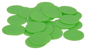 Mini plateau de jeu de poker 200 pièces avec jetons ronds en plastique 200 pièces en laiton poli sans trou - Product Image 3