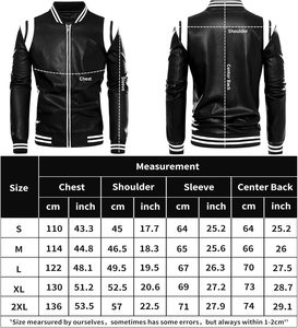 Vestes en cuir pour hommes de nouveau style meilleur matériau logo professionnel qualité fine pour vestes en cuir pour hommes - Product Image 6