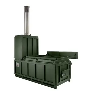 Incinérateur industriel de carcasses animales pour élevages avicoles et abattoirs – Machine robuste d'incinération des déchets d'animaux de compagnie et de bétail - Product Image 4